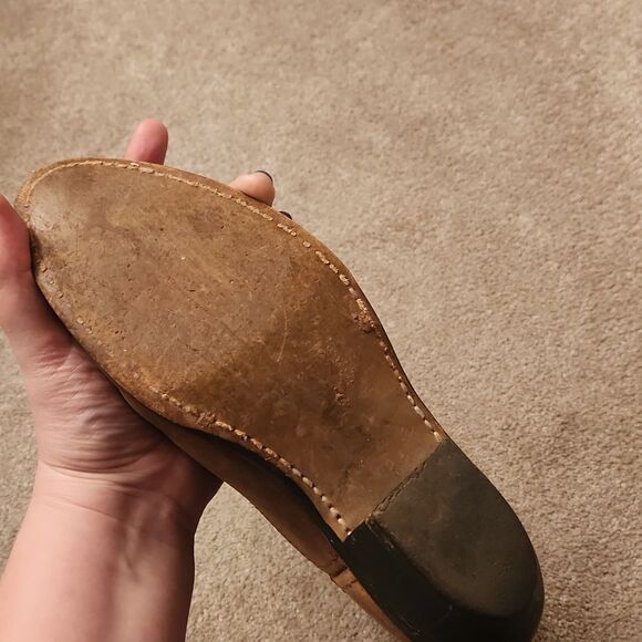 Laredo Women"s "Lea" Vamp Fox Brown Western Boots Size 6 - Picture 9 of 12